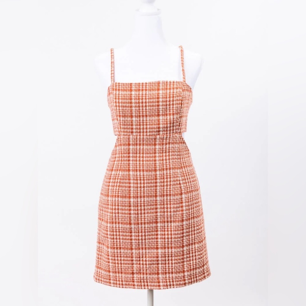 Forever 21 Red Plaid Women's Dress